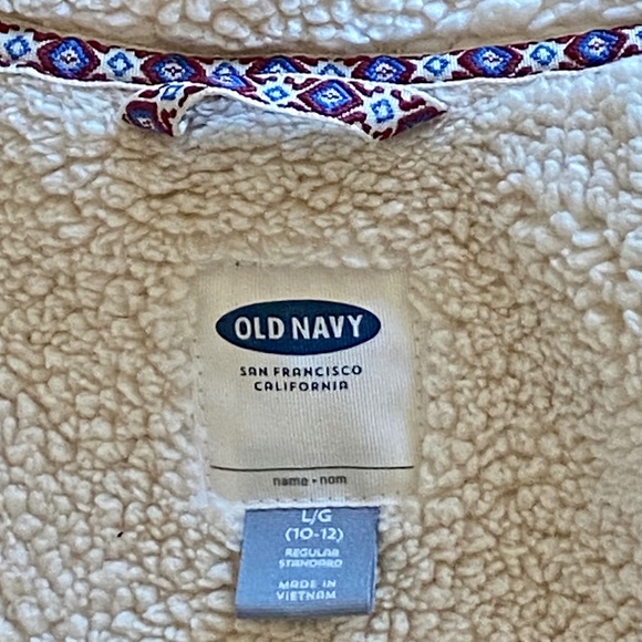 Old Navy faux suede vest - Picture 3 of 3